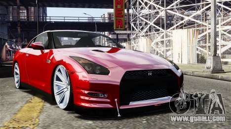Nissan GT-R AMS 2012 for GTA 4