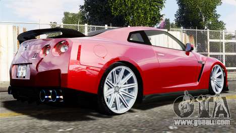 Nissan GT-R AMS 2012 for GTA 4