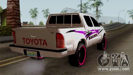 Toyota Hilux 2014 for GTA San Andreas