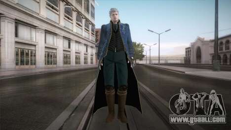 New Vergil from DMC for GTA San Andreas