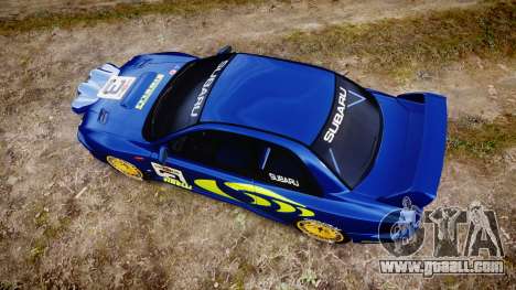 Subaru Impreza WRC 1998 World Rally for GTA 4