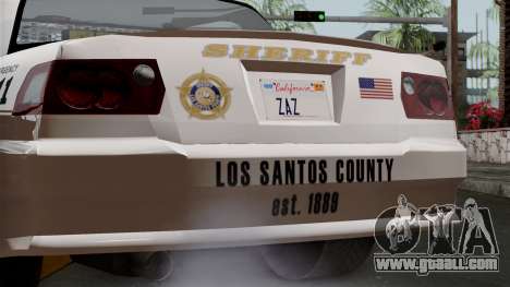 GTA 5 Sheriff Car for GTA San Andreas