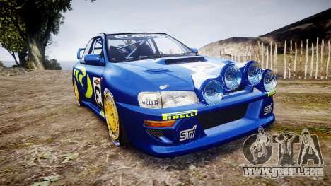 Subaru Impreza WRC 1998 World Rally for GTA 4