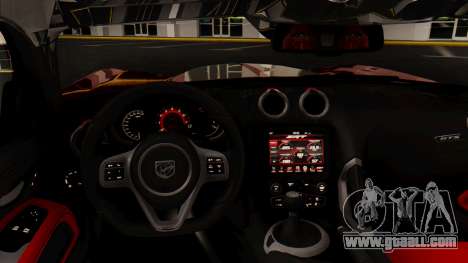 Dodge Viper SRT GTS 2013 HQLM (MQ PJ) for GTA San Andreas