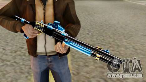 Fulmicotone Chromegun for GTA San Andreas