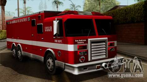 FDSA Urban Search & Rescue Truck for GTA San Andreas