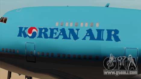 Boeing 747 Korean Air for GTA San Andreas