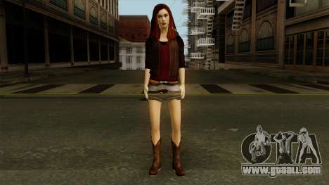 Amy Pond from Doctor Who for GTA San Andreas