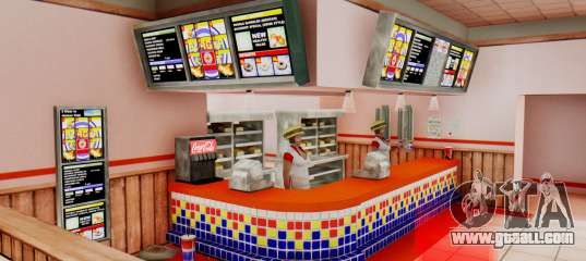 Real fast food for GTA San Andreas