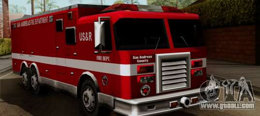 FDSA Urban Search & Rescue Truck for GTA San Andreas