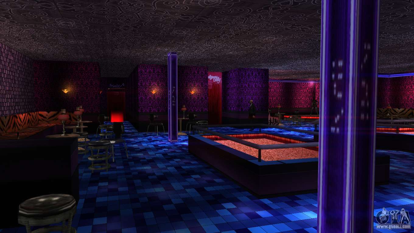 Retextured interior strip clubs for GTA San Andreas