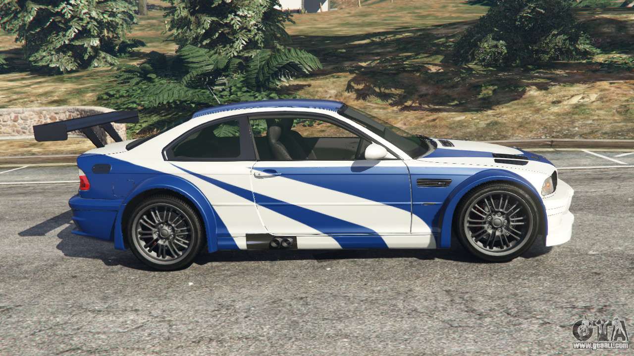 bmw m3 gtr most wanted