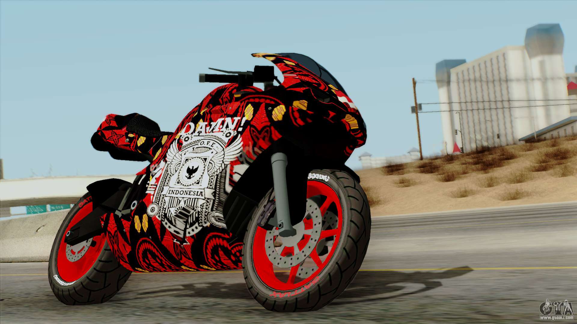 NRG-500 Number 7 Mod para GTA San Andreas