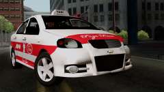 Chevrolet Aveo Taxi Poza Rica for GTA San Andreas