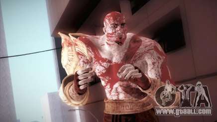 God Of War 3 Kratos Blood for GTA San Andreas