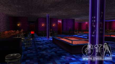 Retextured interior strip clubs for GTA San Andreas