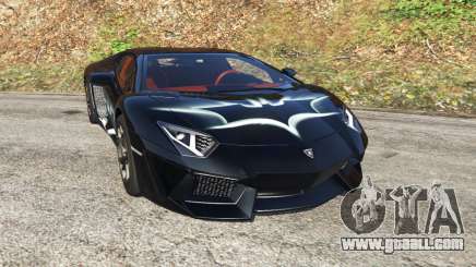 Lamborghini Aventador LP700-4 Batman v2 for GTA 5