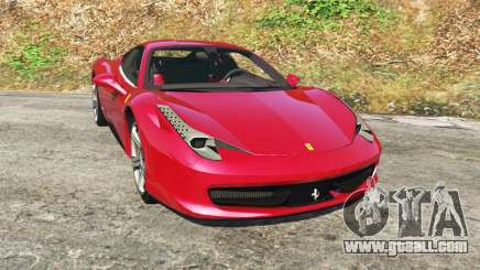 Ferrari 458 Italia v0.9.4 for GTA 5