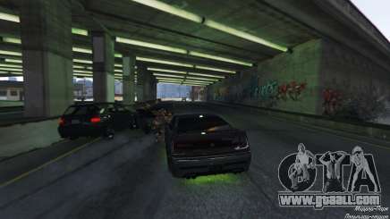 Death trap on the highway for GTA 5