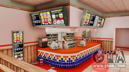 Real fast food for GTA San Andreas