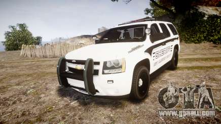Chevrolet Tahoe 2013 New Alderney Sheriff [ELS] for GTA 4