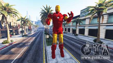 The statue of iron man for GTA 5