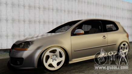 Volkswagen Golf Mk5 hatchback 3 doors for GTA San Andreas