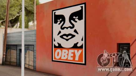 OBEY Graffiti for GTA San Andreas