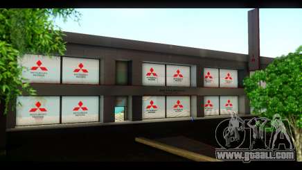 The Mitsubishi Motors Dealership for GTA San Andreas