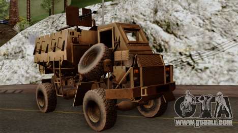 MRAP Buffel from CoD Black Ops 2 for GTA San Andreas