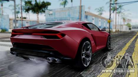 Lamborghini Asterion 2015 Concept for GTA San Andreas