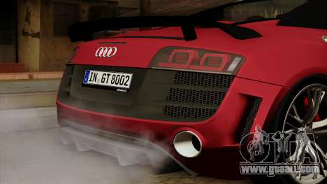 Audi R8 GT Spyder 2012 for GTA San Andreas