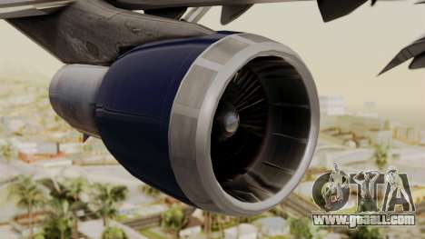 Boeing 747 United Airlines for GTA San Andreas