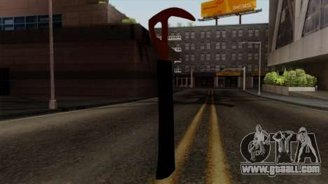 The axe from The Forest for GTA San Andreas