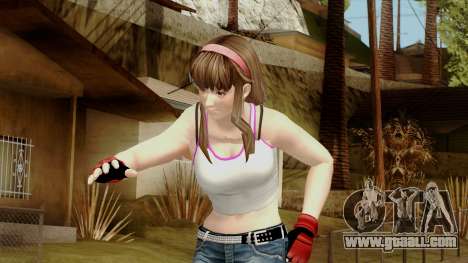 Dead Or Alive 5 Hitomi 1st Cos for GTA San Andreas