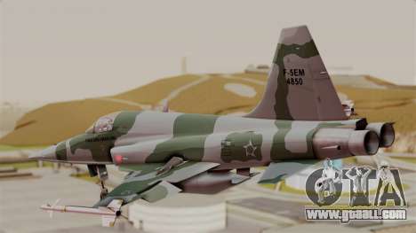 Northrop F-5E Tiger II Texture FAB for GTA San Andreas