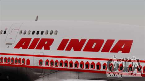 Boeing 747-400 Air India Old for GTA San Andreas