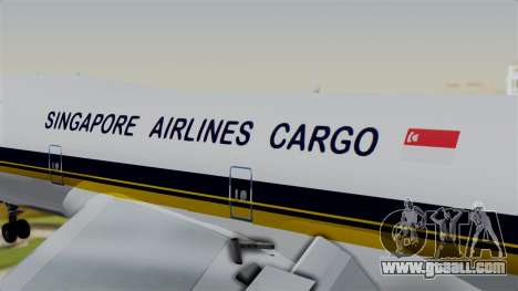 Boeing 747 Singapore Cargo for GTA San Andreas