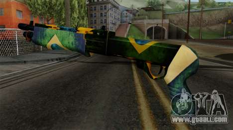 Brasileiro Combat Shotgun v2 for GTA San Andreas