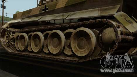 Panzerkampfwagen VI Ausf. E Tiger No Interior for GTA San Andreas