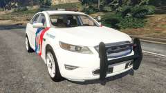 Ford Taurus State Troopers San Andreas for GTA 5