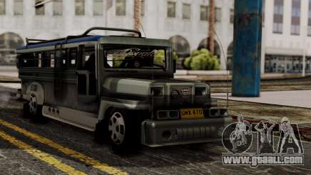 Milwaukee Motors Custom Jeepney for GTA San Andreas