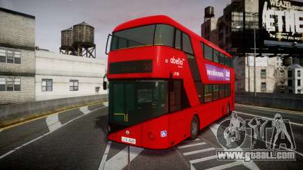 Wrightbus New Routemaster Abellio London for GTA 4