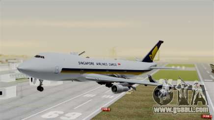 Boeing 747 Singapore Cargo for GTA San Andreas