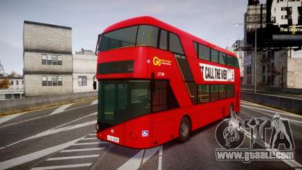 Wrightbus New Routemaster Go Ahead London for GTA 4