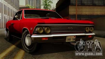 Chevrolet Chevelle SS396 1966 for GTA San Andreas