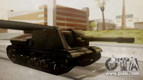ISU-152 from World of Tanks for GTA San Andreas