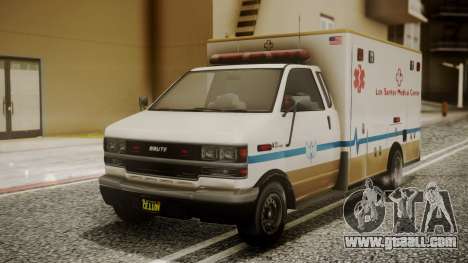 GTA 5 Brute Ambulance for GTA San Andreas