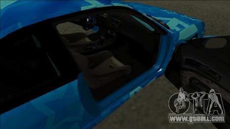 Nissan Silvia S14 Drift Blue Star for GTA San Andreas