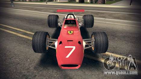 Ferrari 312 F1 for GTA San Andreas